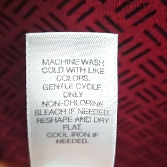 J. JILL Wearever Collection Women's Mauve &  Black 3/4 Sleeve Tunic - Picture 12 of 12